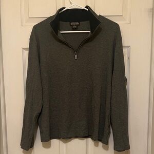 Michael Kors Women’s Quarter Zip Lightweight Sweatshirt Medium